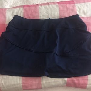 Navy Athleta tennis skirt